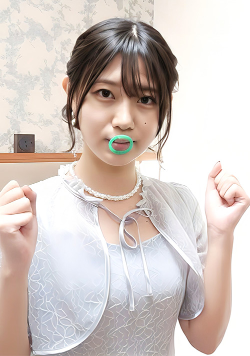 【エロ動画】結婚式帰りにお口だけでコンドーム装着にチャレンジ！妊娠願望爆アゲ！過呼吸必至！オホ声アクメ！・enanpadx-0564・	ENDX-564